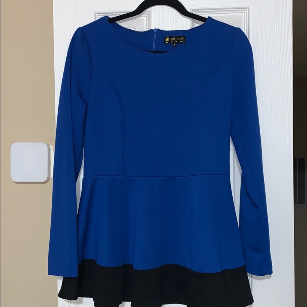 Blue blouse